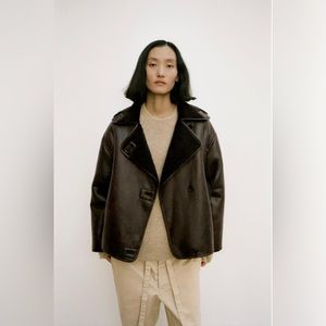 Relaxed double faced jacket from Zara